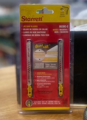 Lâmina de Serra Tico-Tico Dual-Cut Metal - Bi-Metal com Encaixe Unificado - 76 x 7,5 x 1,4mm BU3DC-2