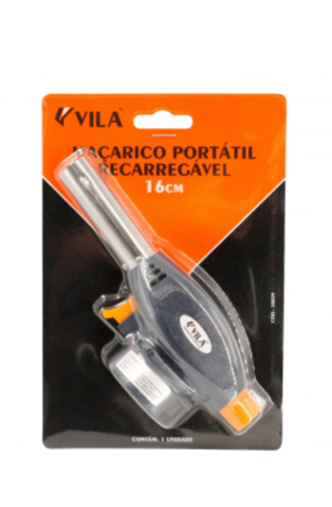Maçarico Portátil Recarregável Vila